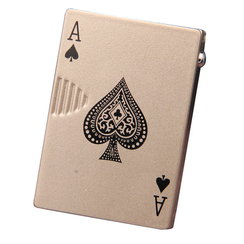 Premium Karten Feuerzeug – King Flame